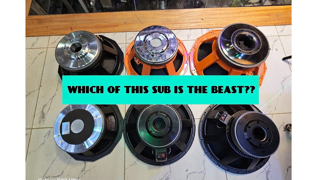 bass speakers