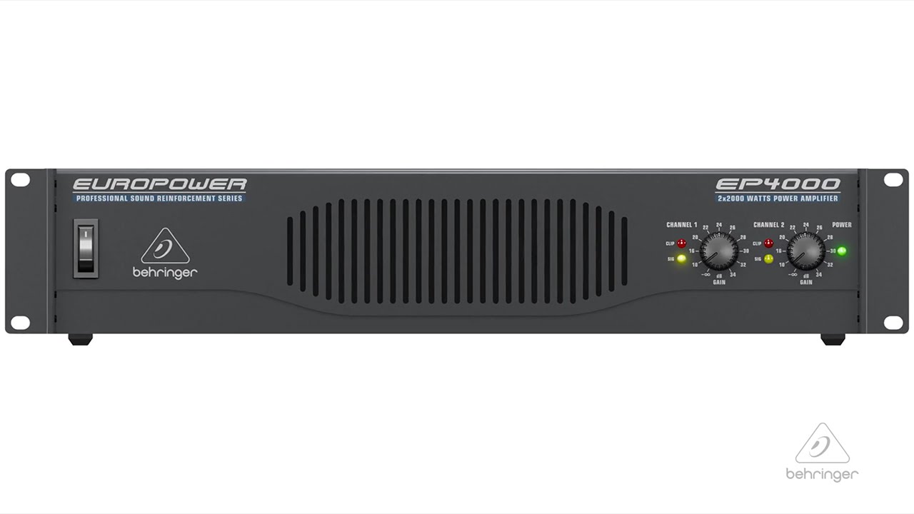 behringer euro 4000 amp