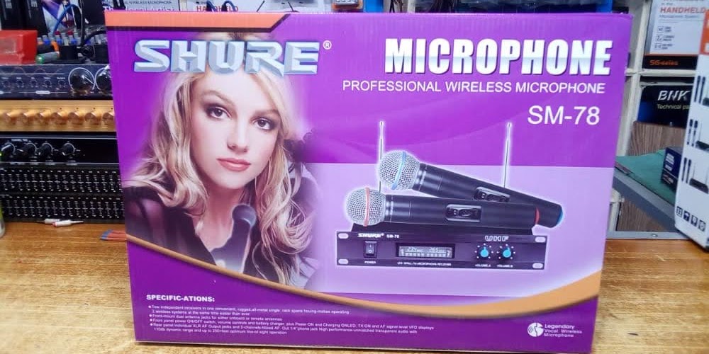 shure wireless microphone