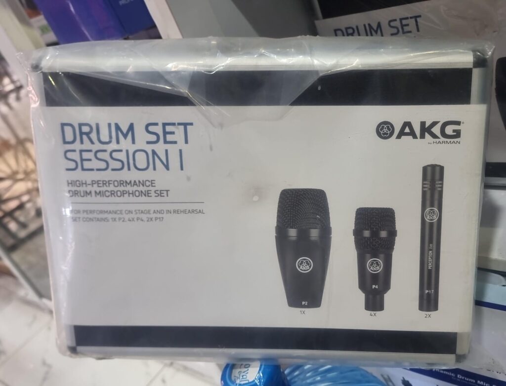 akg drumset session 1